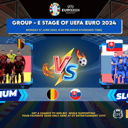 DT EURO SPORTS  GROUP D STAGE OF UEFA EURO 2024 | BELGIUM VS. SLOVAKIA | DT Sports