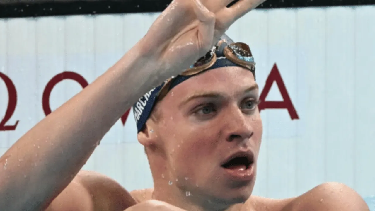 Golden Stroke: Marchand's Unstoppable Reign in the Pool