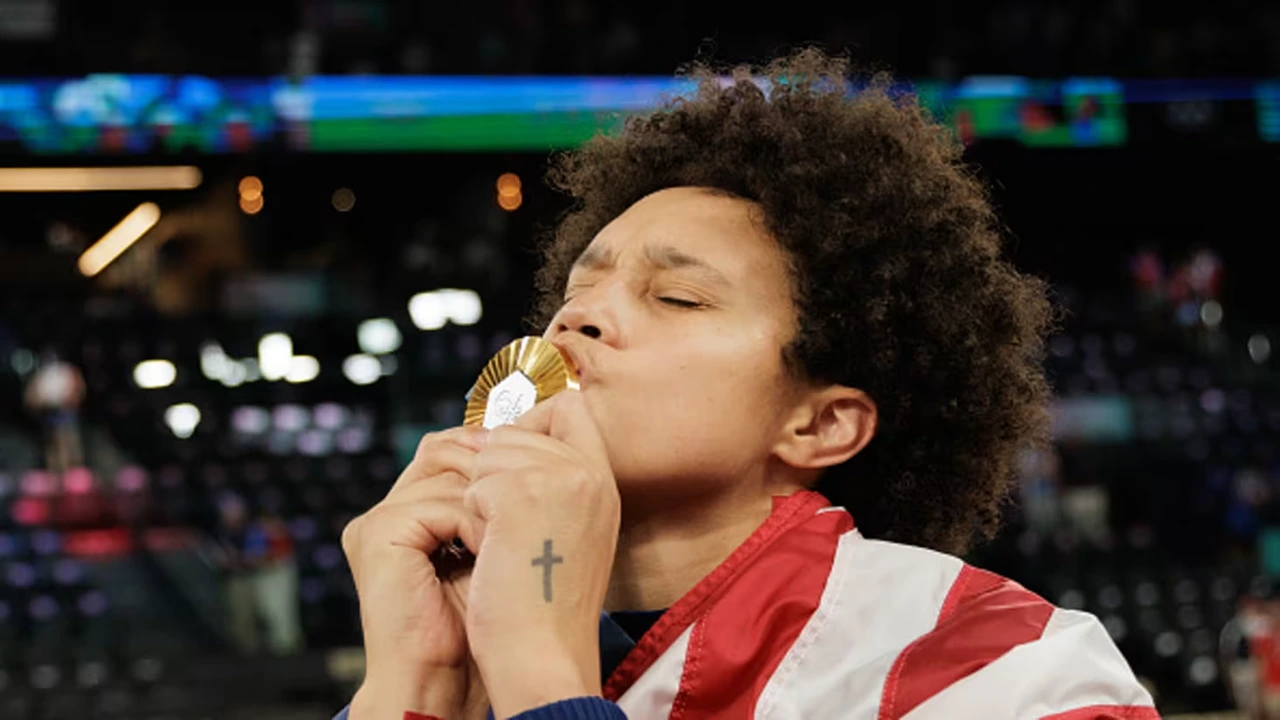 Golden Moment: Brittney Griner's Emotional Win at Paris 2024