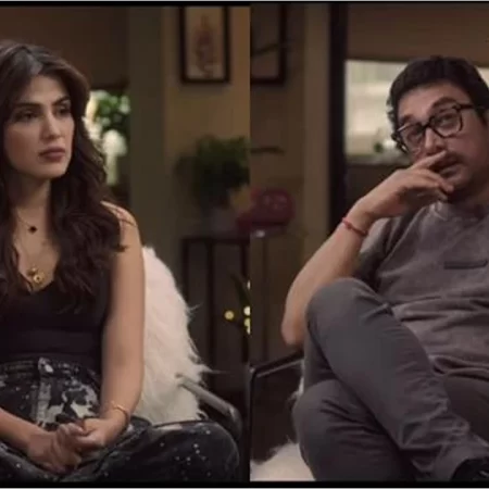 The High Stakes of Emotional Chat: Aamir Khan’s Praise for Rhea Chakraborty’s Courage