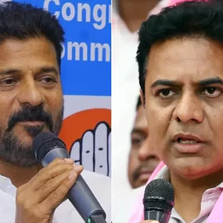 The High-Stakes Game of Politics: KTR Slams Revanth Reddy Amid Telangana Statue War