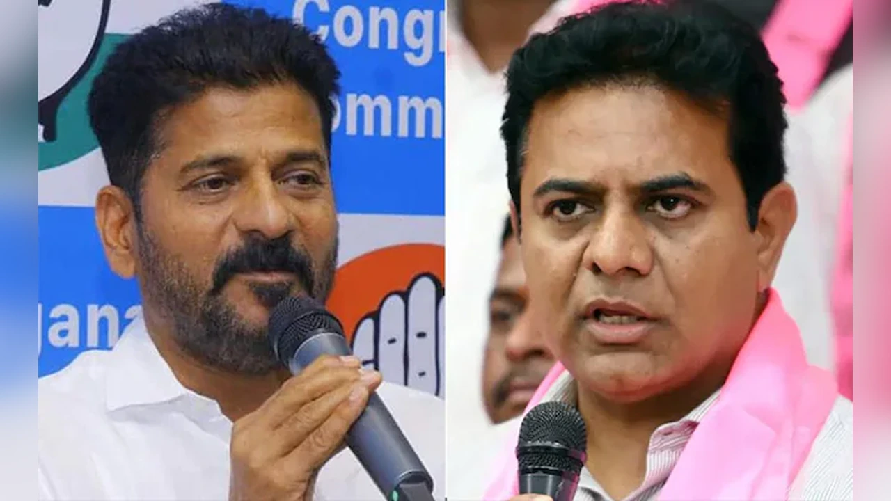 The High-Stakes Game of Politics: KTR Slams Revanth Reddy Amid Telangana Statue War