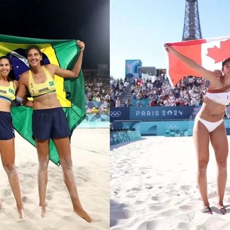 Golden Sand and Olympic Dreams: Brazil vs Canada in Paris 2024 Women’s Beach Volleyball Final