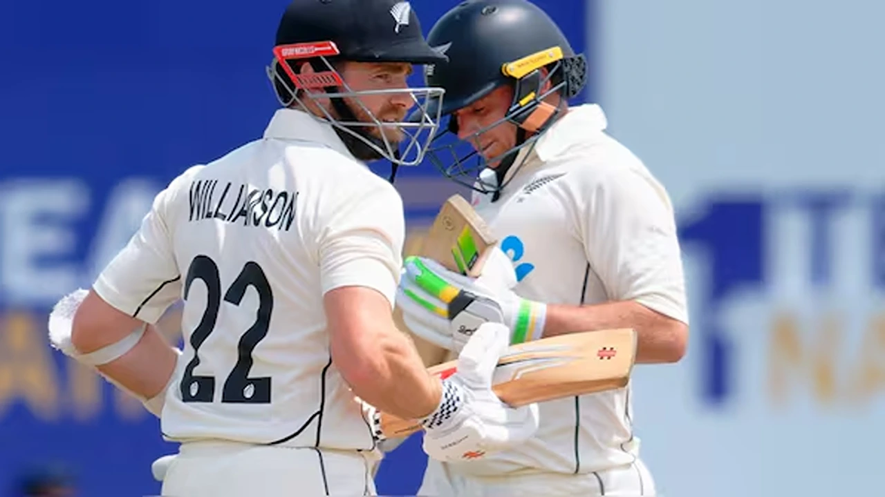 Thrilling Comeback: Tom Latham and Kane Williamson Lead Kiwis' Fightback on Day 2 of First Test