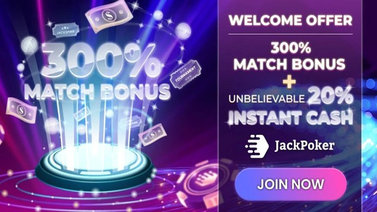 Unlock the Ultimate Gaming Experience: JackPoker's Explosive Welcome Offer

